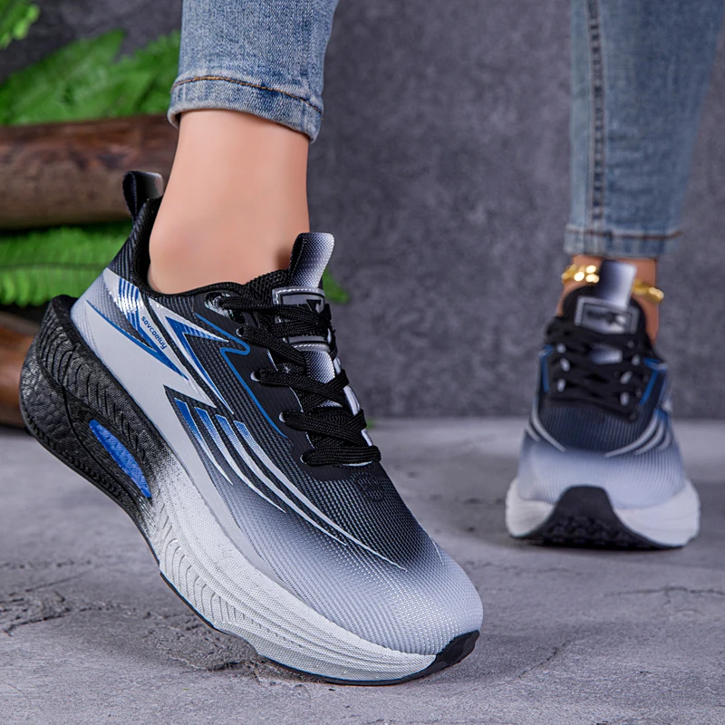 Breathable Running Shoes Men Carbon Board Speciality Marathon Sports Women's Athletic Sneakers Comfortable Men's Walking Sneaker