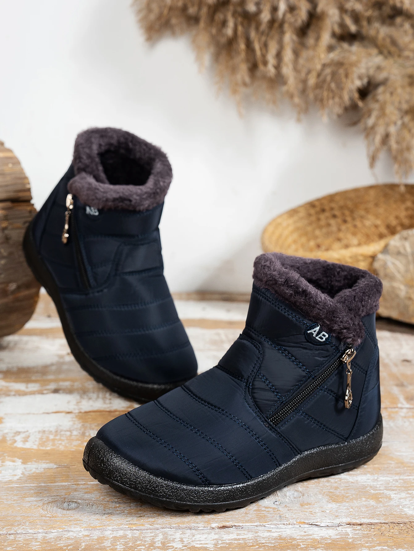 Womens Shoes Autumn Winter Snow Boots Waterproof Ankle Boots Outdoor Comfortable Shoes for Women Free Shipping Shoes