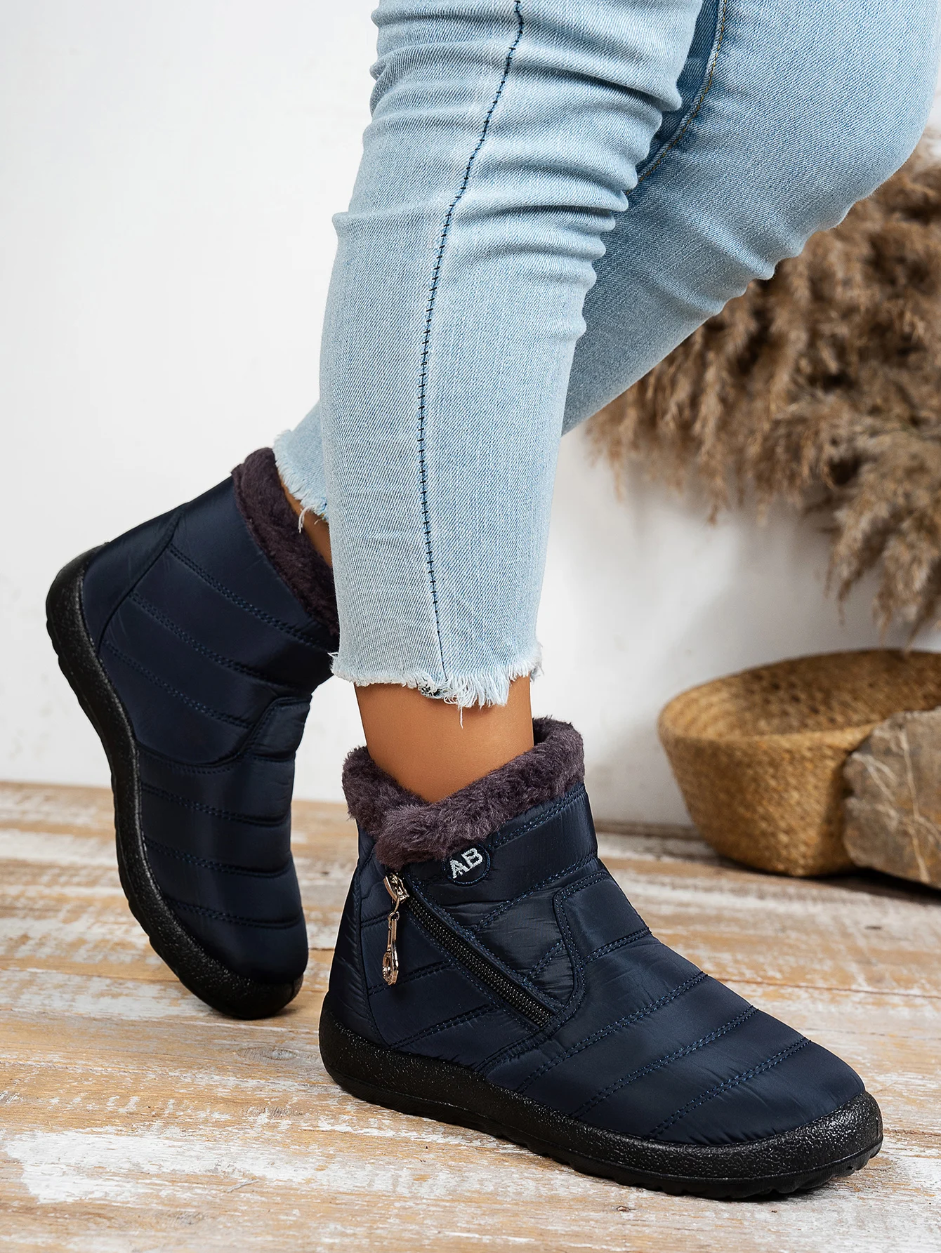 Womens Shoes Autumn Winter Snow Boots Waterproof Ankle Boots Outdoor Comfortable Shoes for Women Free Shipping Shoes