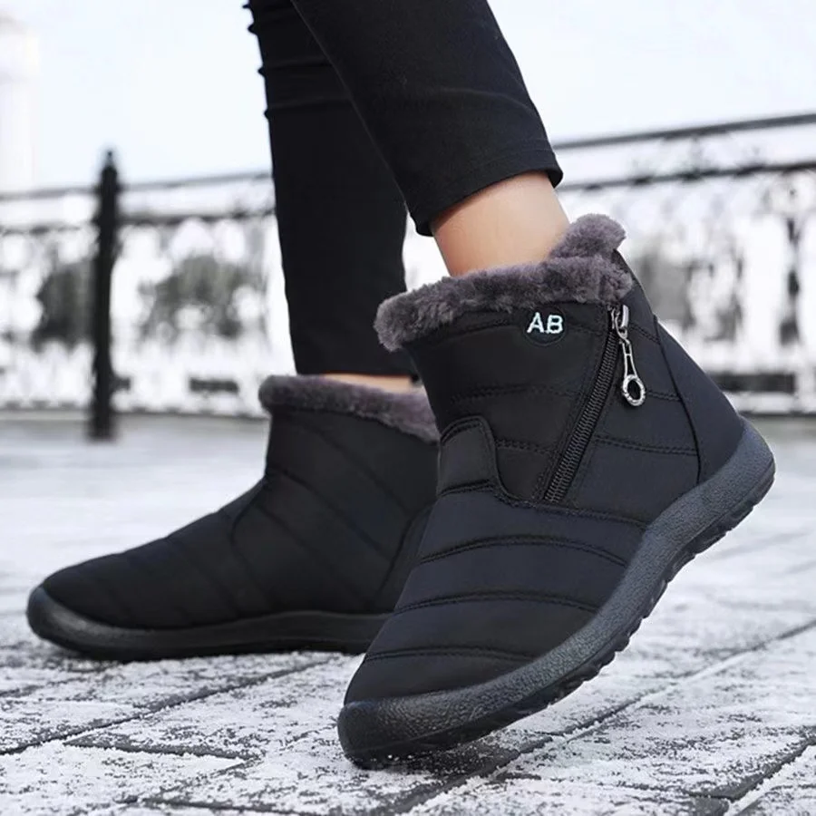 Womens Shoes Autumn Winter Snow Boots Waterproof Ankle Boots Outdoor Comfortable Shoes for Women Free Shipping Shoes
