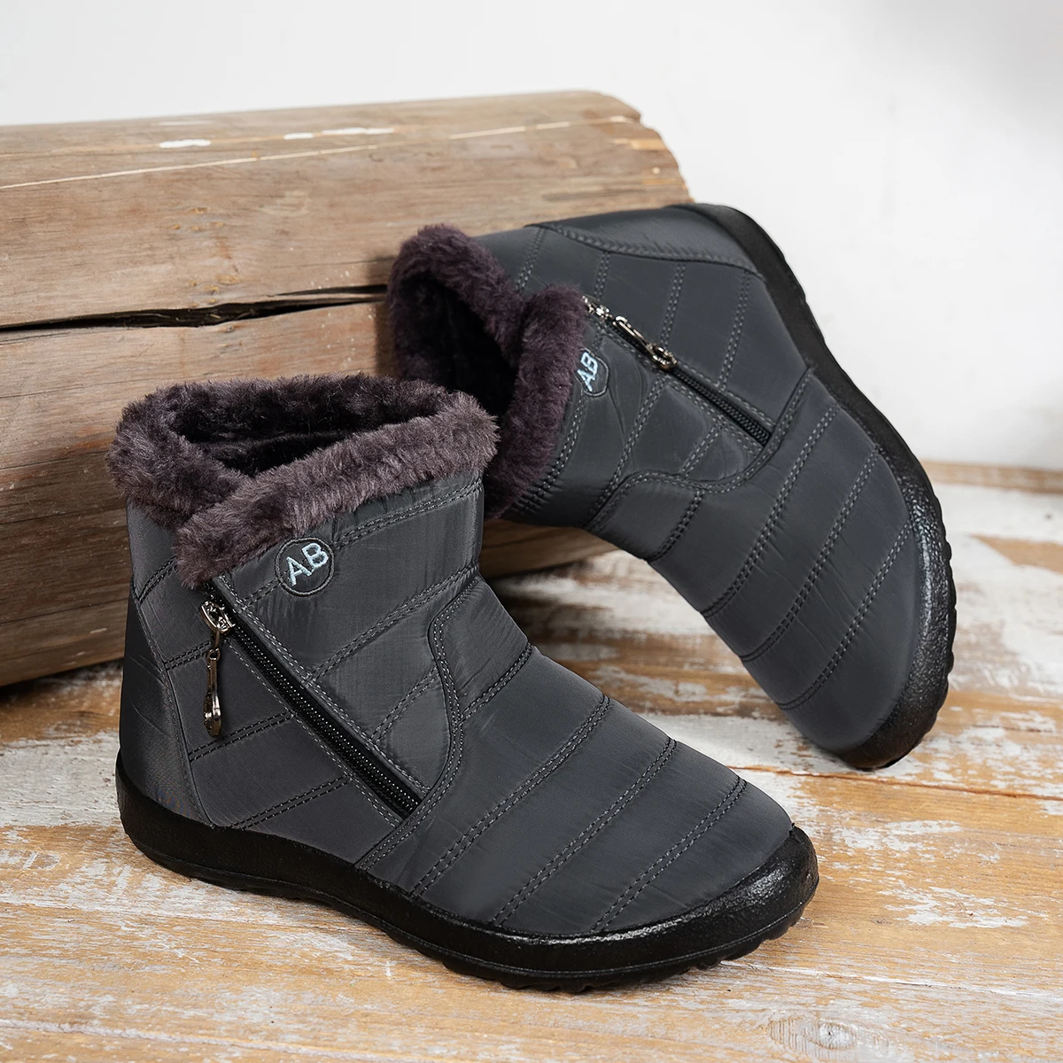 Womens Shoes Autumn Winter Snow Boots Waterproof Ankle Boots Outdoor Comfortable Shoes for Women Free Shipping Shoes