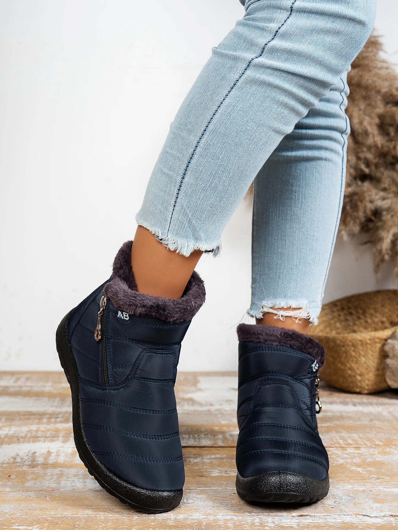 Womens Shoes Autumn Winter Snow Boots Waterproof Ankle Boots Outdoor Comfortable Shoes for Women Free Shipping Shoes