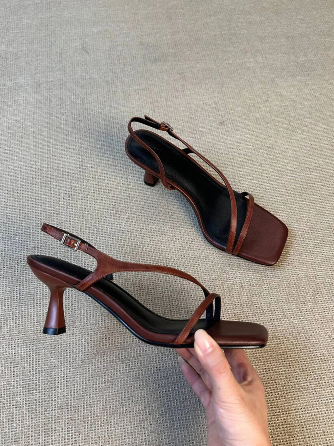 Women High Heels Sandals Designer Dress Shoes Sexy Woman Slippers Luxury Brand Pumps Open Toe Flip Flops Mujer Slides Zapatos