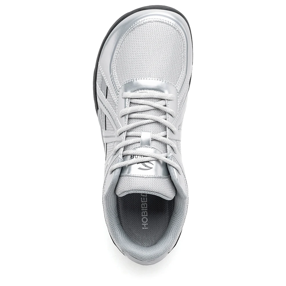 HOBIBEAR Wide Toe Box Walking Shoes Unisex Barefoot Cross Training Sneakers Classic Retro Lace-Up Running Shoes
