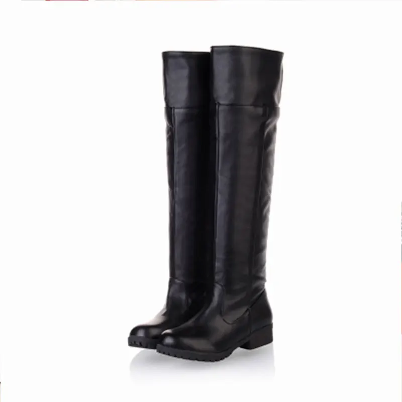 2019 Women Attack on Titan Cosplay Long Boots Shingeki No Kyojin Over-the-Knee Boots Eren Jaeger Ackerman Shoes