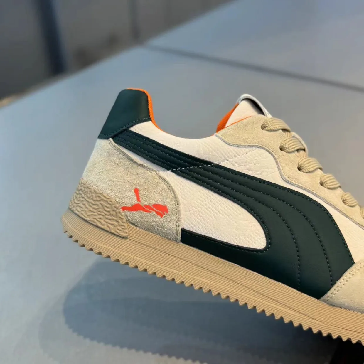 Large Size Men's Retro Sport Shoes Low-Top Flat Bottom Comfortable German Trainer for Summer And Autumn Stylish Footwear