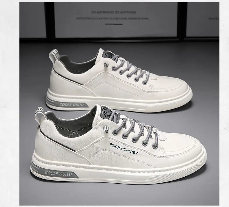 Spring Autumn Men's Casual Sneakers Waterproof Vulcanized Shoes 2024 Men Comforthable Sneakers Men Casual Shoes Plus Size 39-44