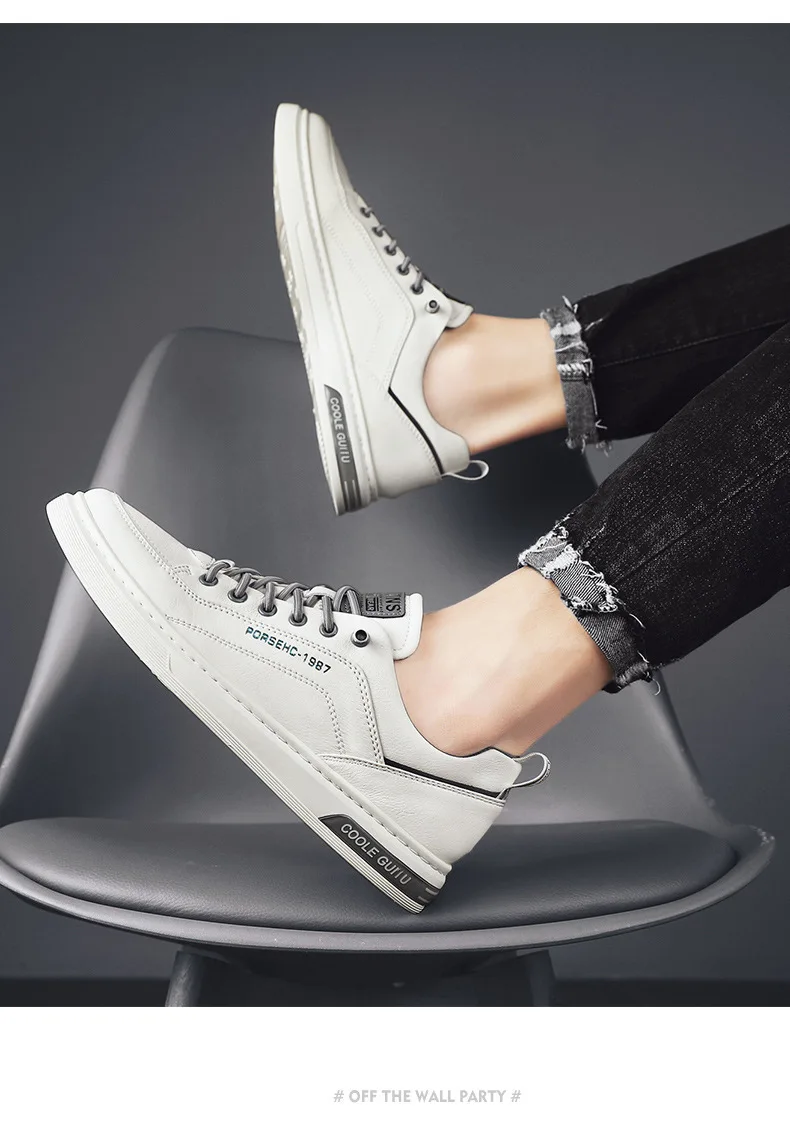 Spring Autumn Men's Casual Sneakers Waterproof Vulcanized Shoes 2024 Men Comforthable Sneakers Men Casual Shoes Plus Size 39-44