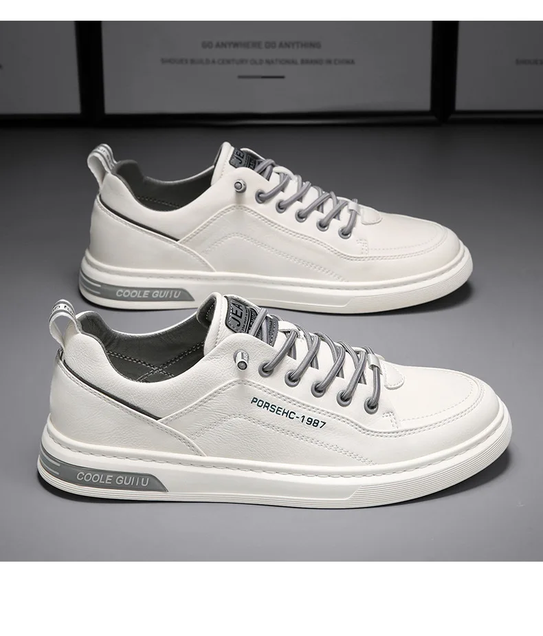 Spring Autumn Men's Casual Sneakers Waterproof Vulcanized Shoes 2024 Men Comforthable Sneakers Men Casual Shoes Plus Size 39-44