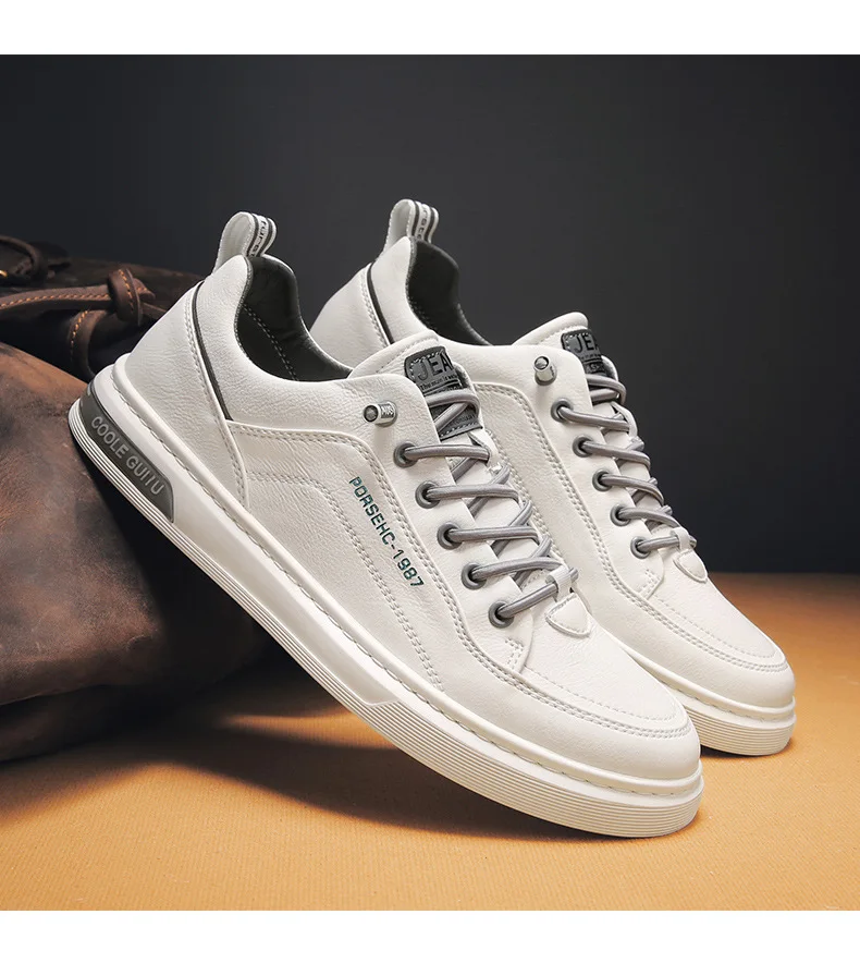 Spring Autumn Men's Casual Sneakers Waterproof Vulcanized Shoes 2024 Men Comforthable Sneakers Men Casual Shoes Plus Size 39-44