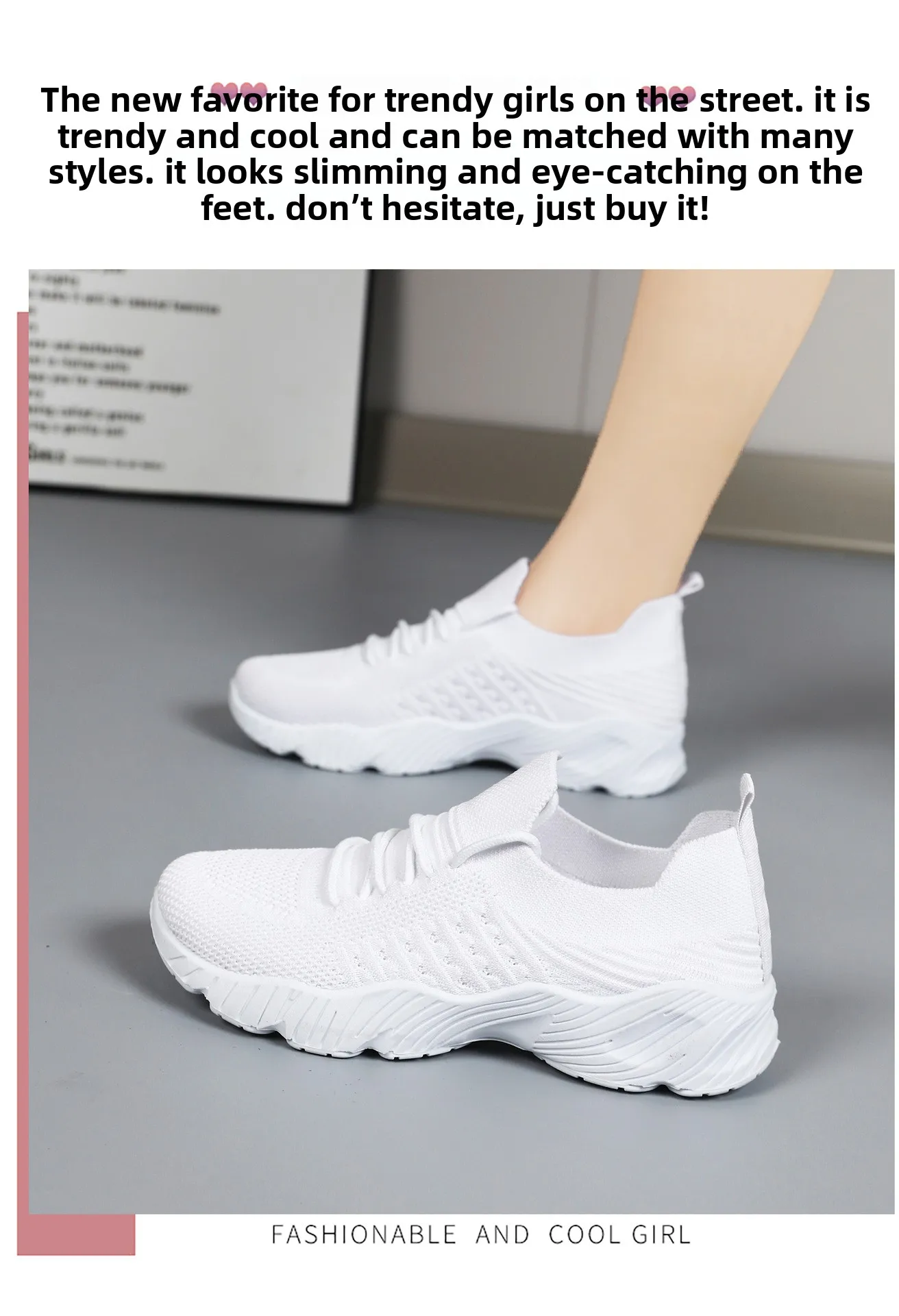 Women Breathable Flying Weave Sneakers Lightweight Soft Sole Elderly Mom Walking Shoes Summer Mesh Non Slip Casual Sports Shoes