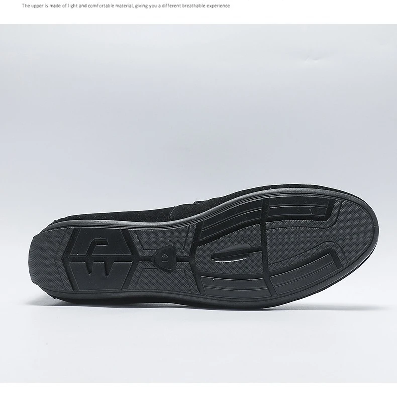 Men's Loafers Lightweight and Breathable Casual Shoes Mens Flat Driving Shoes Soft Sole Slip-on Business Shoes Moccasins