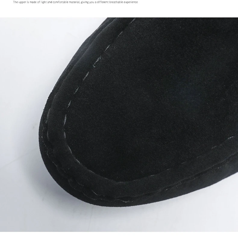 Men's Loafers Lightweight and Breathable Casual Shoes Mens Flat Driving Shoes Soft Sole Slip-on Business Shoes Moccasins