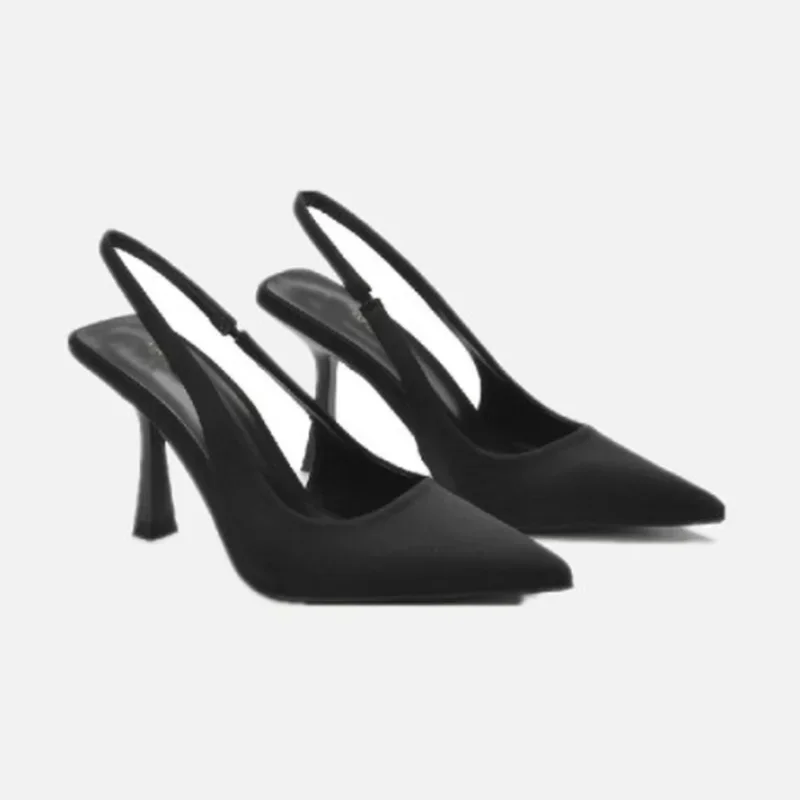 New Women Fashion Street Style Solid Color Pointed Toe Sexy Pumps Woman Stripper Sandals High Heels Female Shoes Zapatos Mujer