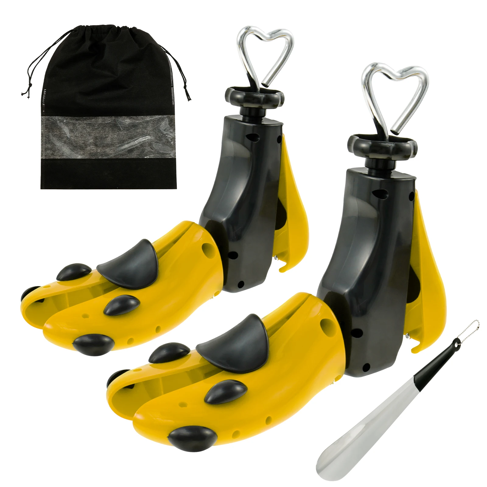 1/2Pcs Shoe Stretcher Multifunctional Shoe Trees Adjustable Universal Sneaker Shoe Boot Widener Stretcher for Men and Women
