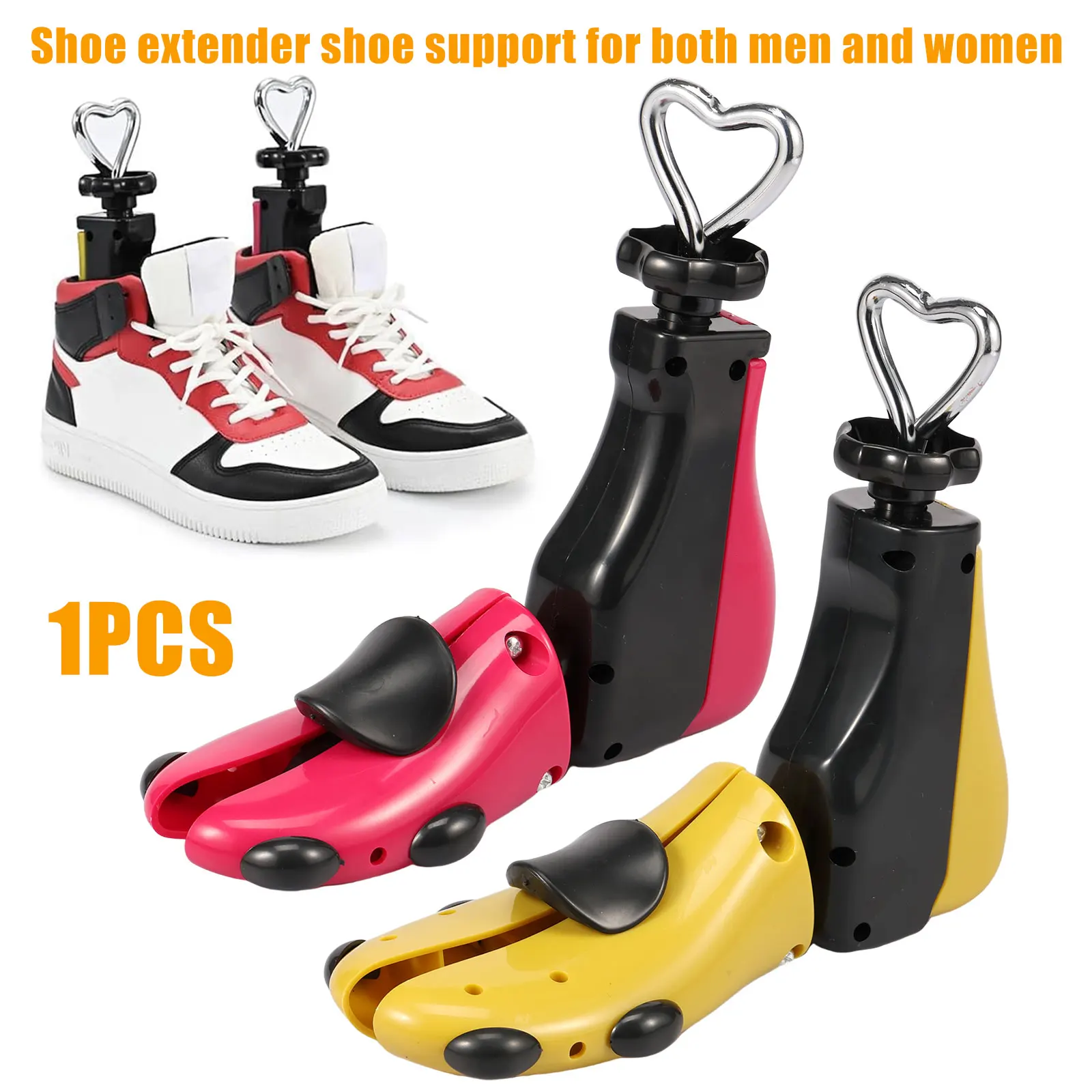 1/2Pcs Shoe Stretcher Multifunctional Shoe Trees Adjustable Universal Sneaker Shoe Boot Widener Stretcher for Men and Women