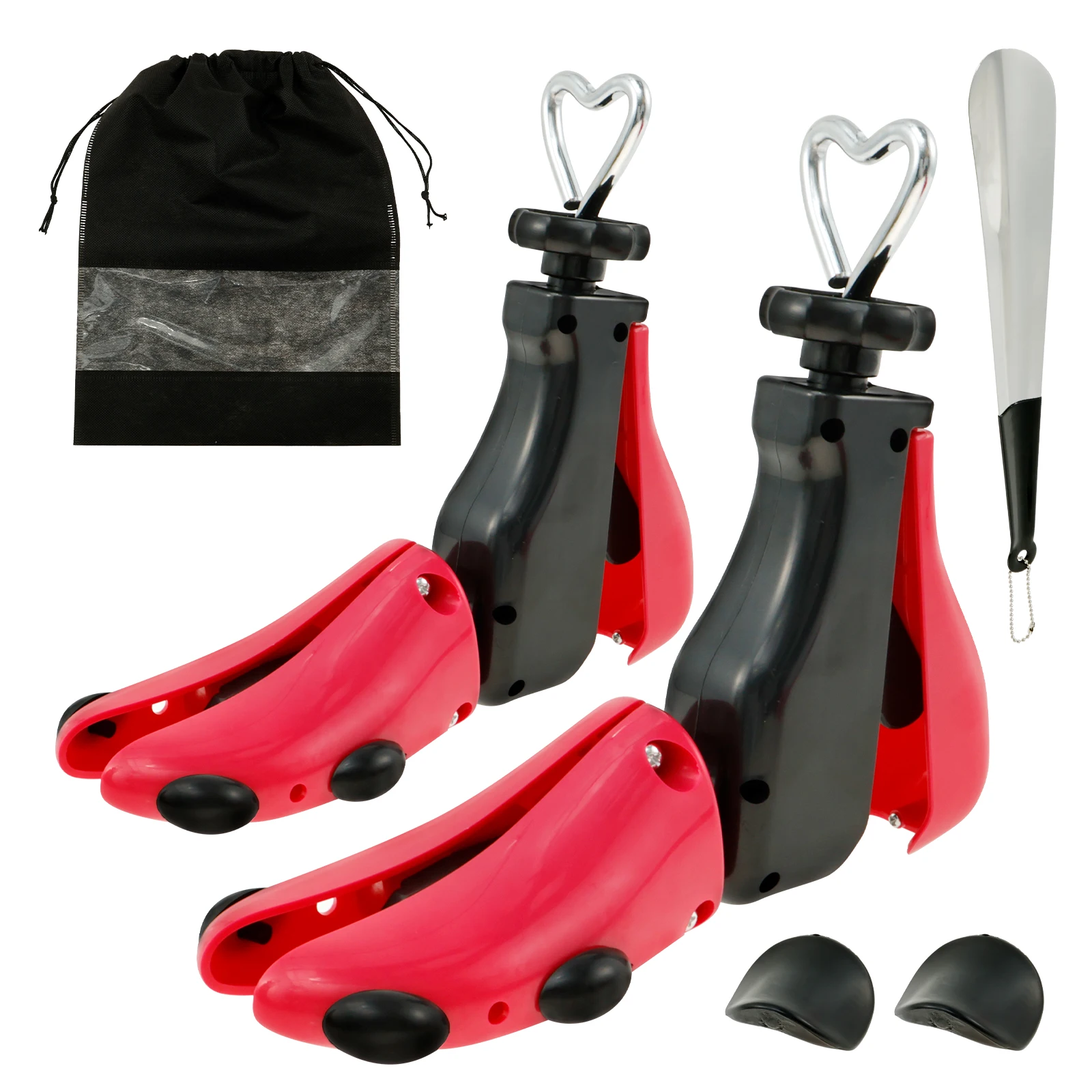 1/2Pcs Shoe Stretcher Multifunctional Shoe Trees Adjustable Universal Sneaker Shoe Boot Widener Stretcher for Men and Women