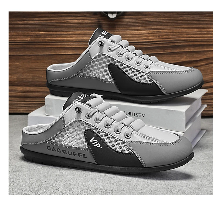 Men's Fashion Multi-Functional Casual Shoes - Durable and Comfortable Sports Sandals with Soft Insole, Breathable Fabric Lining,