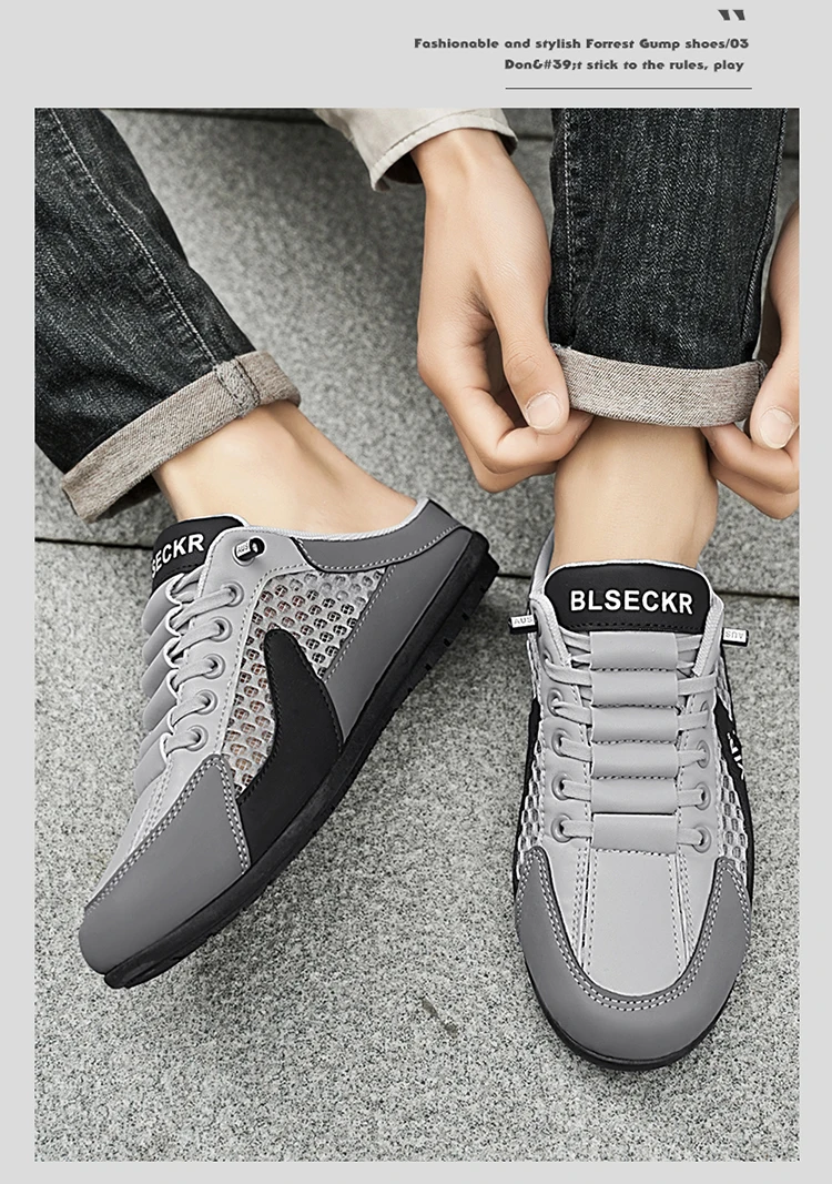 Men's Fashion Multi-Functional Casual Shoes - Durable and Comfortable Sports Sandals with Soft Insole, Breathable Fabric Lining,