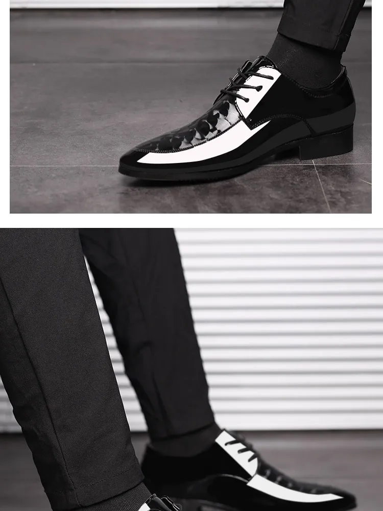 Designer Leather Shoes for Men Business Dress Shoes Versatile Wedding Shoes Men Shoe Classic Loafers Men Zapatos Para Hombres