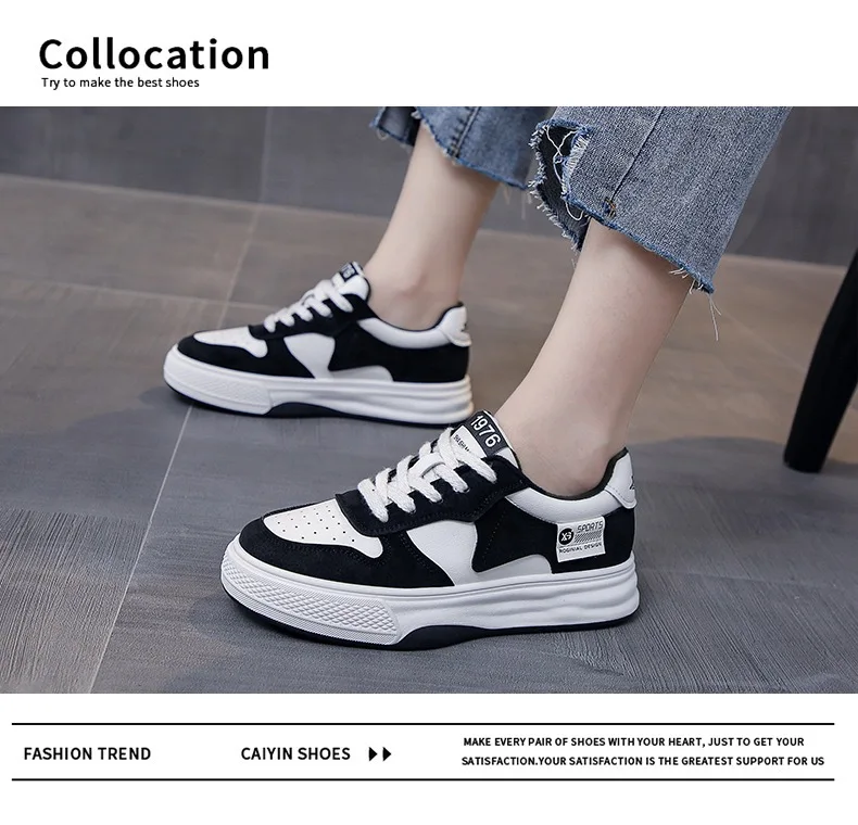 2024 Platform Shoes Women Sneakers Platform Vulcanized Shoes Fashion Comfortable Women's Shoes Casual Sneakers Tenis Masculino