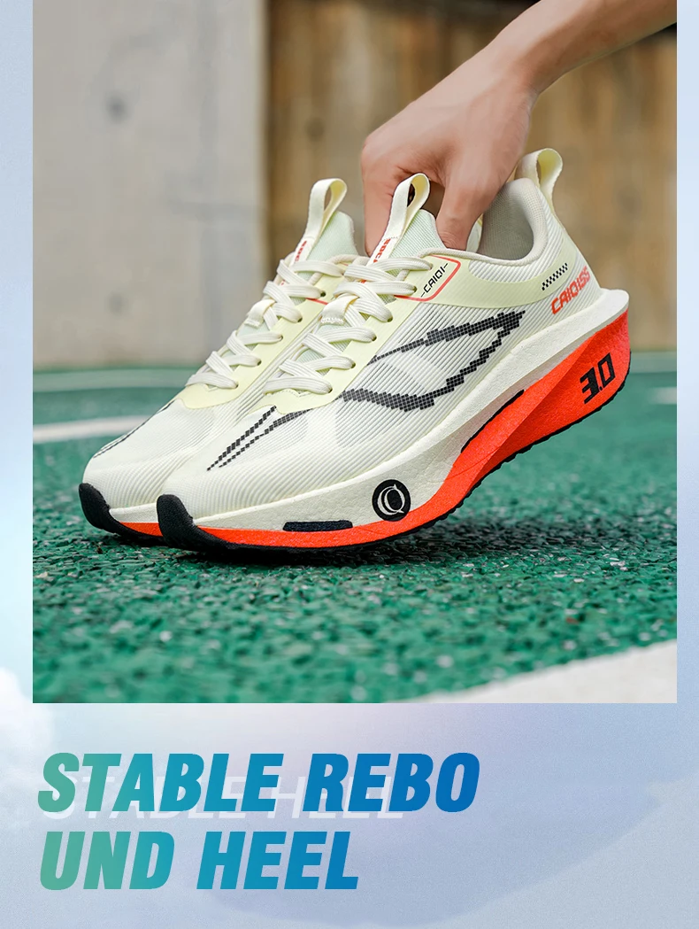 Running Shoes Carbon Board Speciality Marathon Men Sports Breathable Lightweight Women's Comfortable Athletic Nonskid Sneakers