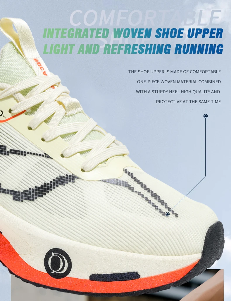 Running Shoes Carbon Board Speciality Marathon Men Sports Breathable Lightweight Women's Comfortable Athletic Nonskid Sneakers