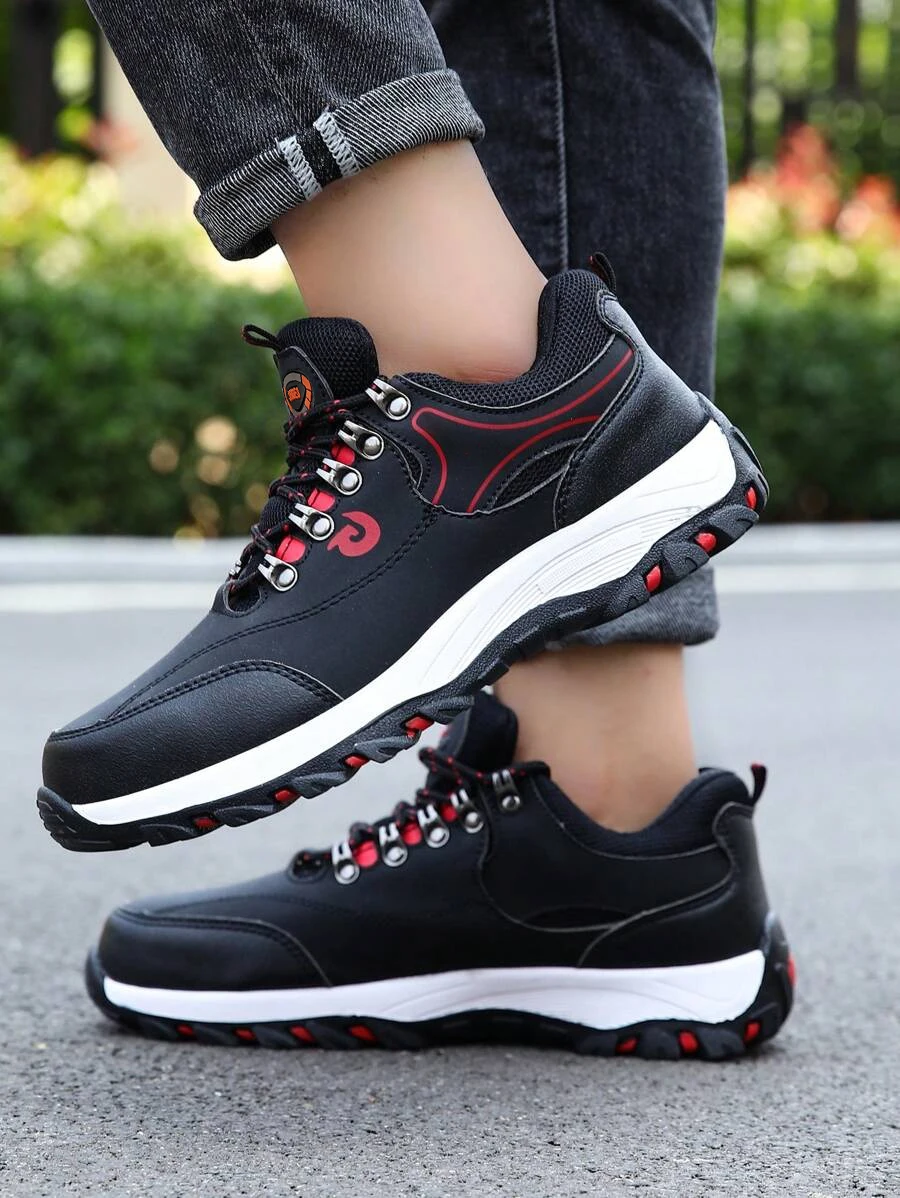 Comfortable Durable Men's Safety Shoes Anti-Smash Anti-Impact Work Shoes Resistant Durable Construction Men's Sneakers