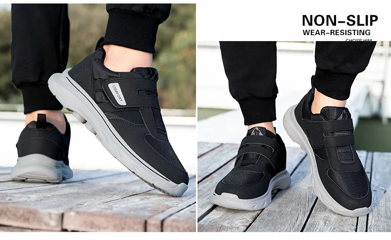 Unisex Comfortable Walking Shoes Lightweight Breathable Non Slip Wide Toe Shoes Casual Sneakers All Season Walking Footwear