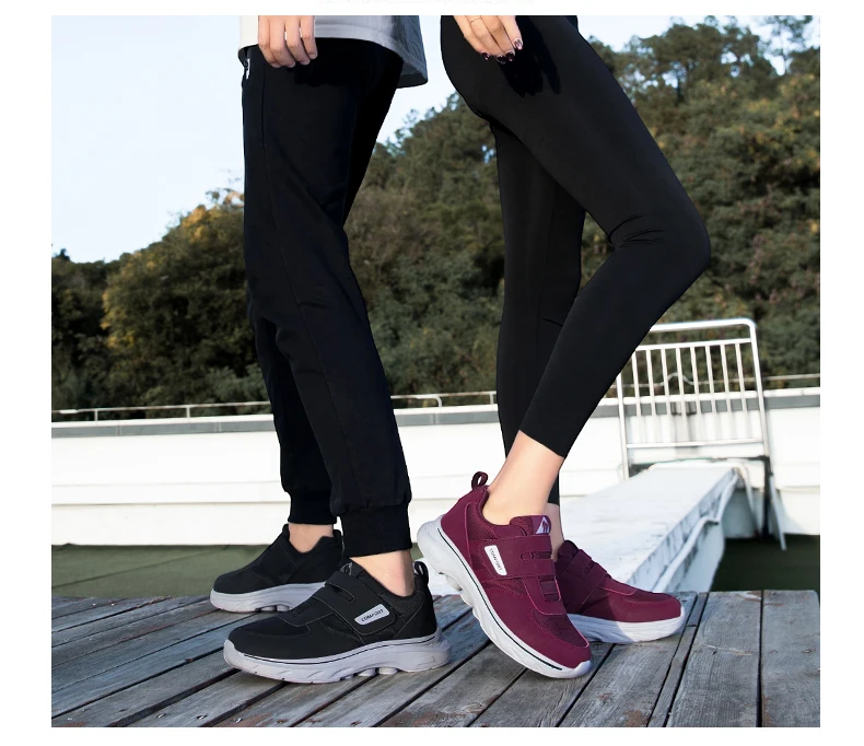 Unisex Comfortable Walking Shoes Lightweight Breathable Non Slip Wide Toe Shoes Casual Sneakers All Season Walking Footwear