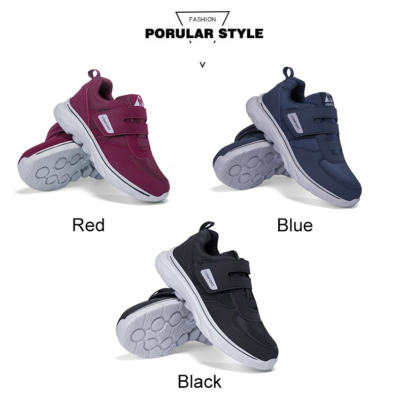 Unisex Comfortable Walking Shoes Lightweight Breathable Non Slip Wide Toe Shoes Casual Sneakers All Season Walking Footwear