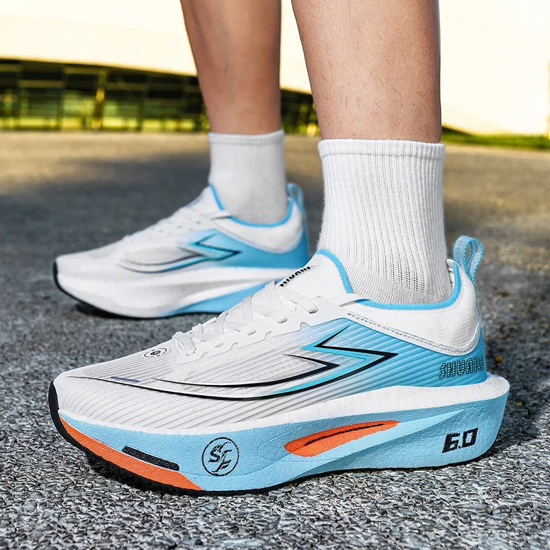 Men Running Shoes Carbon Board Marathon Speciality Sports Breathable Lightweight Women's Comfortable Athletic Sneakers Original