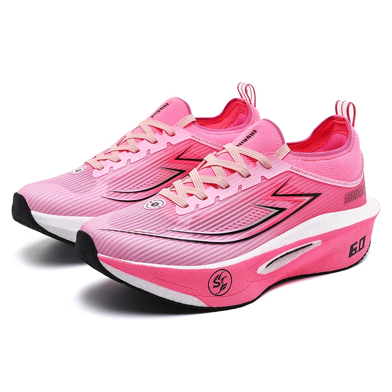 Men Running Shoes Carbon Board Marathon Speciality Sports Breathable Lightweight Women's Comfortable Athletic Sneakers Original