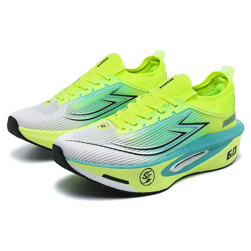 Men Running Shoes Carbon Board Marathon Speciality Sports Breathable Lightweight Women's Comfortable Athletic Sneakers Original