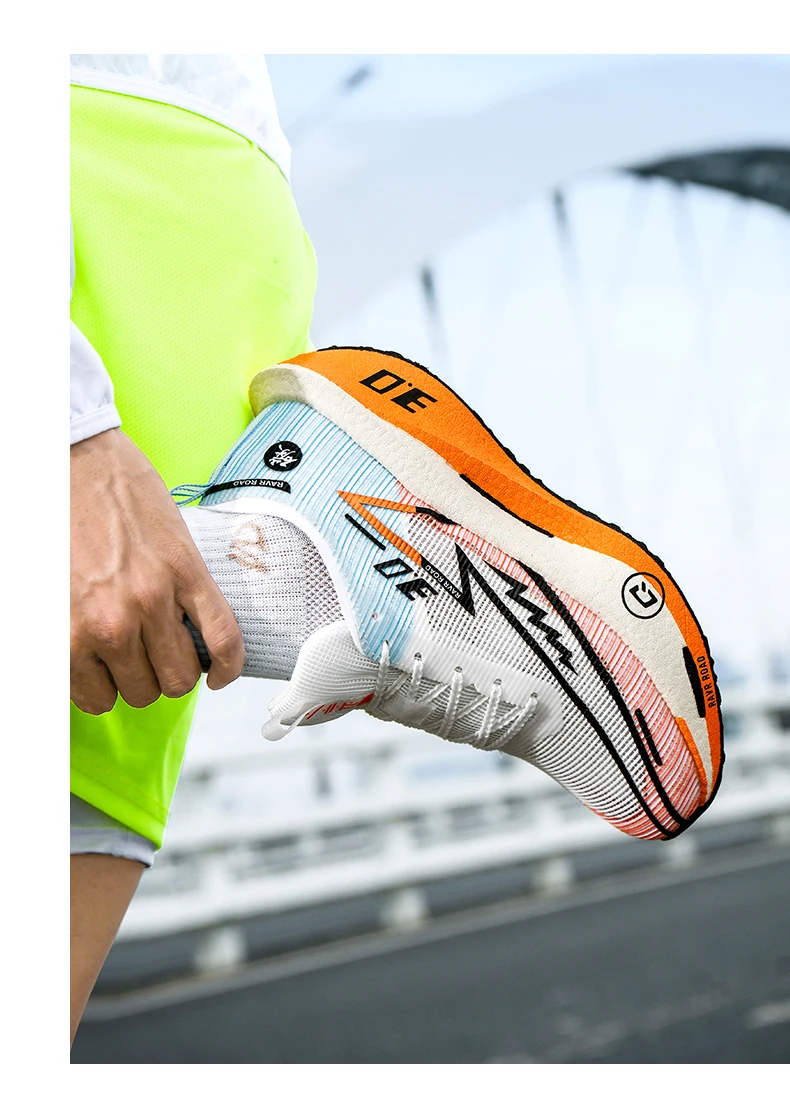 Running Shoes Men Marathon Carbon Board Speciality Sports Breathable Lightweight Women's Comfortable Athletic Stability Sneakers