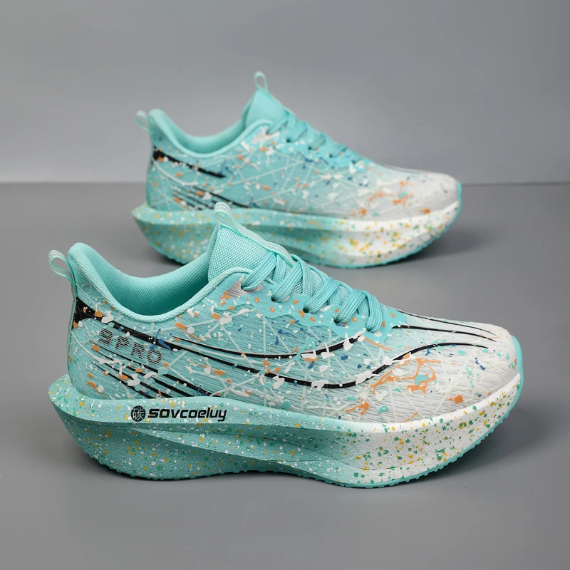 Marathon Men Running Shoes Breathable Lightweight Comfortable Casual Shoes Men Wear-resistant Low-top Comfort Sports Men Running