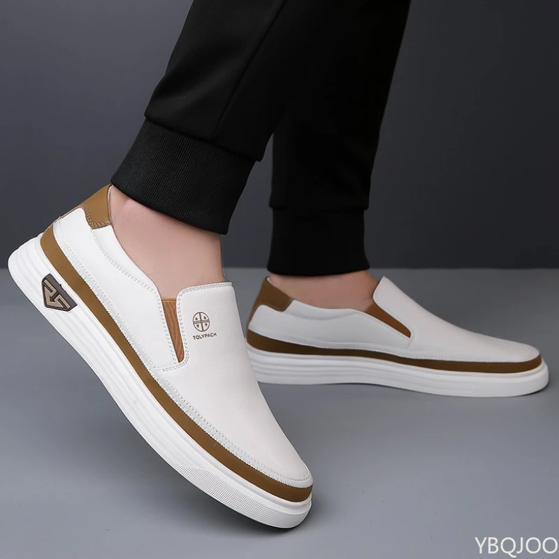 Spring Autumn New Fashionable Men's Shoes Elegant minimalist Casual Comfortable height increasing Men's Shoes