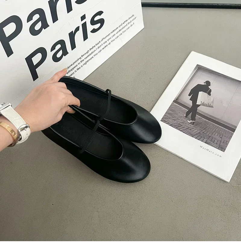 Designers Woman Flats Shoes Fashion Shallow Slip on Women Soft Sole Ballet Shoes Ladies Casual Outdoor Ballerina Shoe