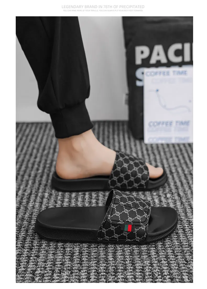 Design Fashion Slippers Comfortable Lightweight Breathable Suitable for Home Leisure Travel Personalized and Practical Outdoor