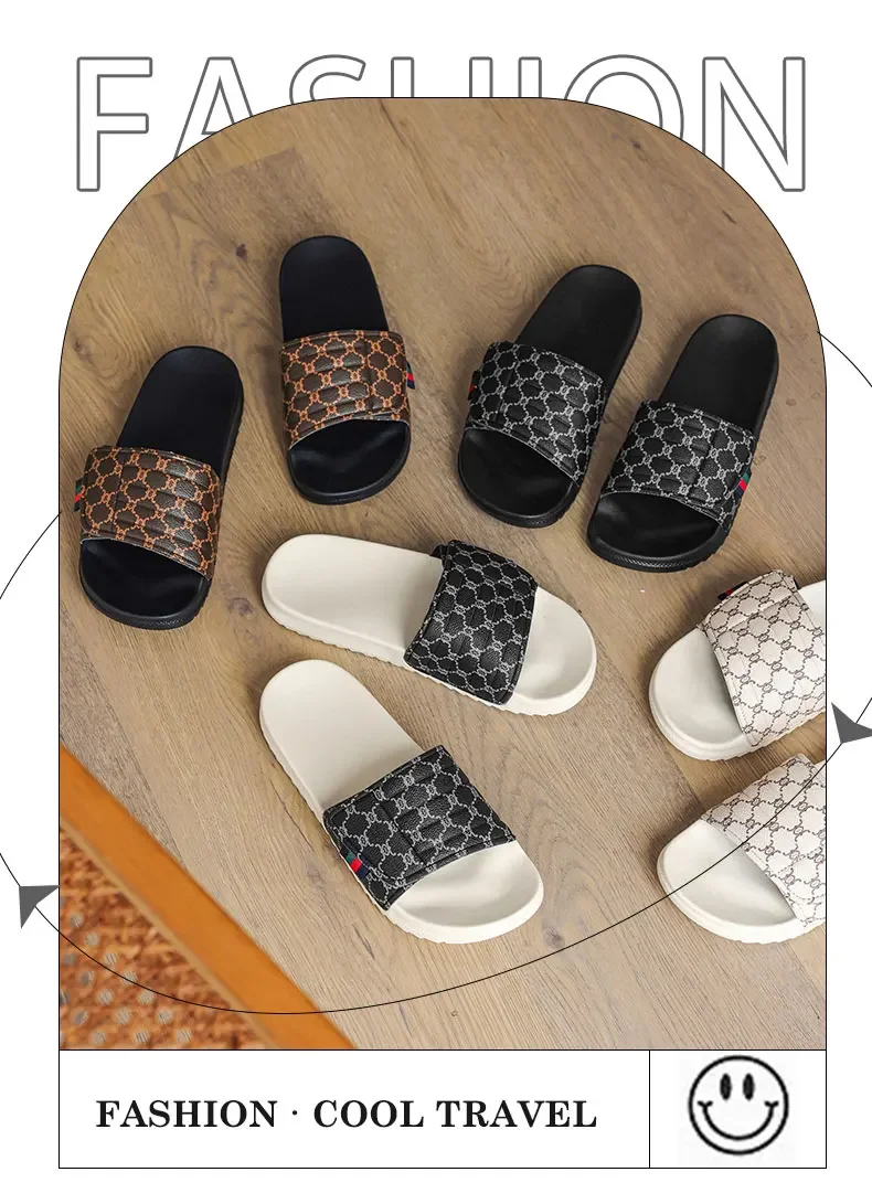 Design Fashion Slippers Comfortable Lightweight Breathable Suitable for Home Leisure Travel Personalized and Practical Outdoor
