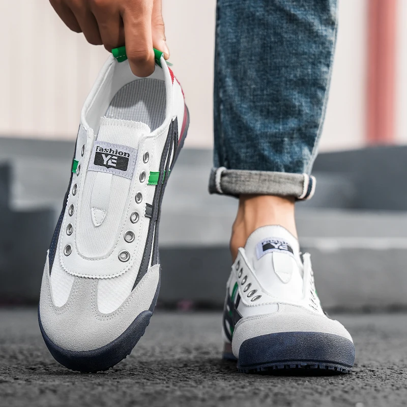 Fashion Men Casual Shoes Lightweight Cloth Running Outdoor Sneakers Comfortable Walking Sport Shoes Breathable Jogging Shoes