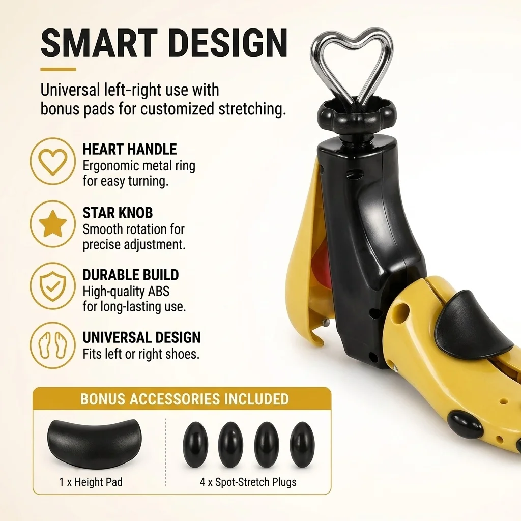 adjustable Shoe Stretcher Men Women heavy duty shoes stretchers Extend widen shaper shoe tree for High & Low Top Shoes and Boots