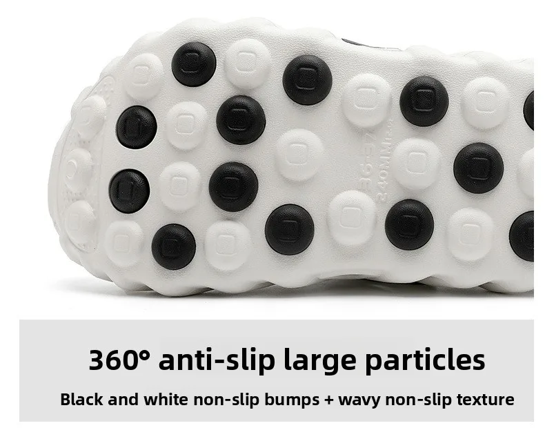2026 New Brand Men's Slip-on Shoes - Soft and Comfortable Shoes Outdoor Waterproof Heightening Cool Shoes EVA Beach Shoes