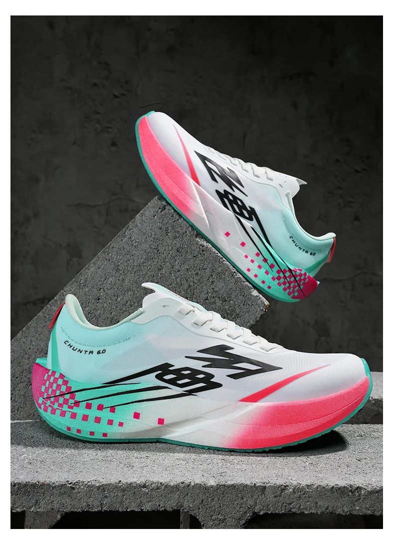 Marathon Men Running Shoes Carbon Board Speciality Sports Breathable Lightweight Women's Comfortable Chunta Athletic Sneakers