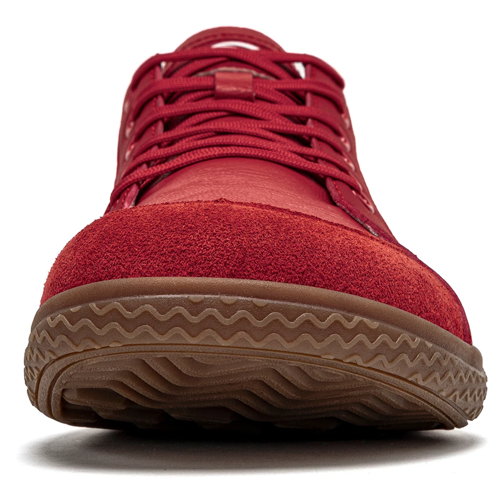 HOBIBEAR Women Men Barefoot Shoes Wide Toe Box Lightweight Sneakers Casual Color-Blocking Artificial Leather Walking Shoes