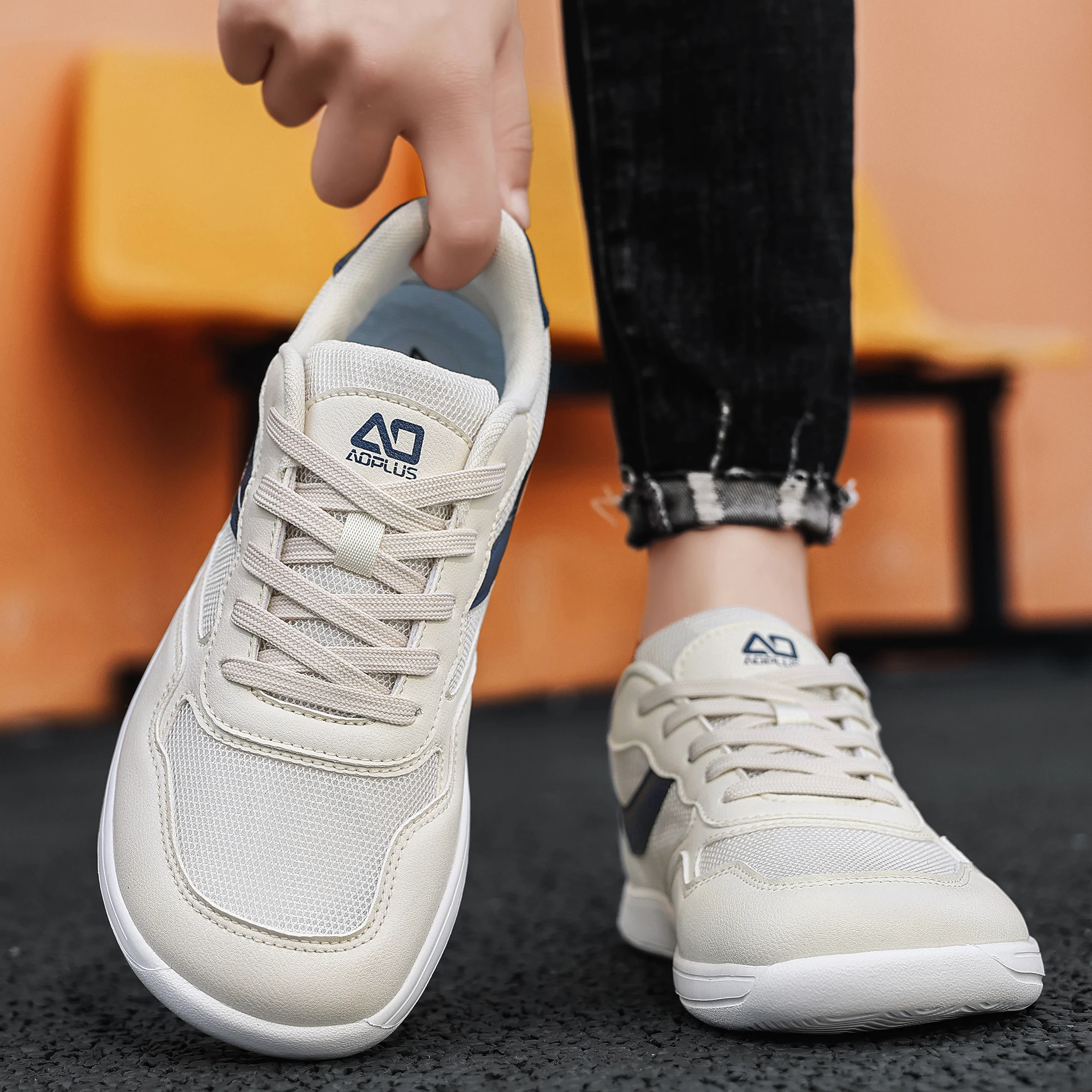 Unisex Casual Sports Sneakers Wide Fit Wide Toe Box Lightweight Breathable Comfortable Outdoor Walking Shoes For Men Women