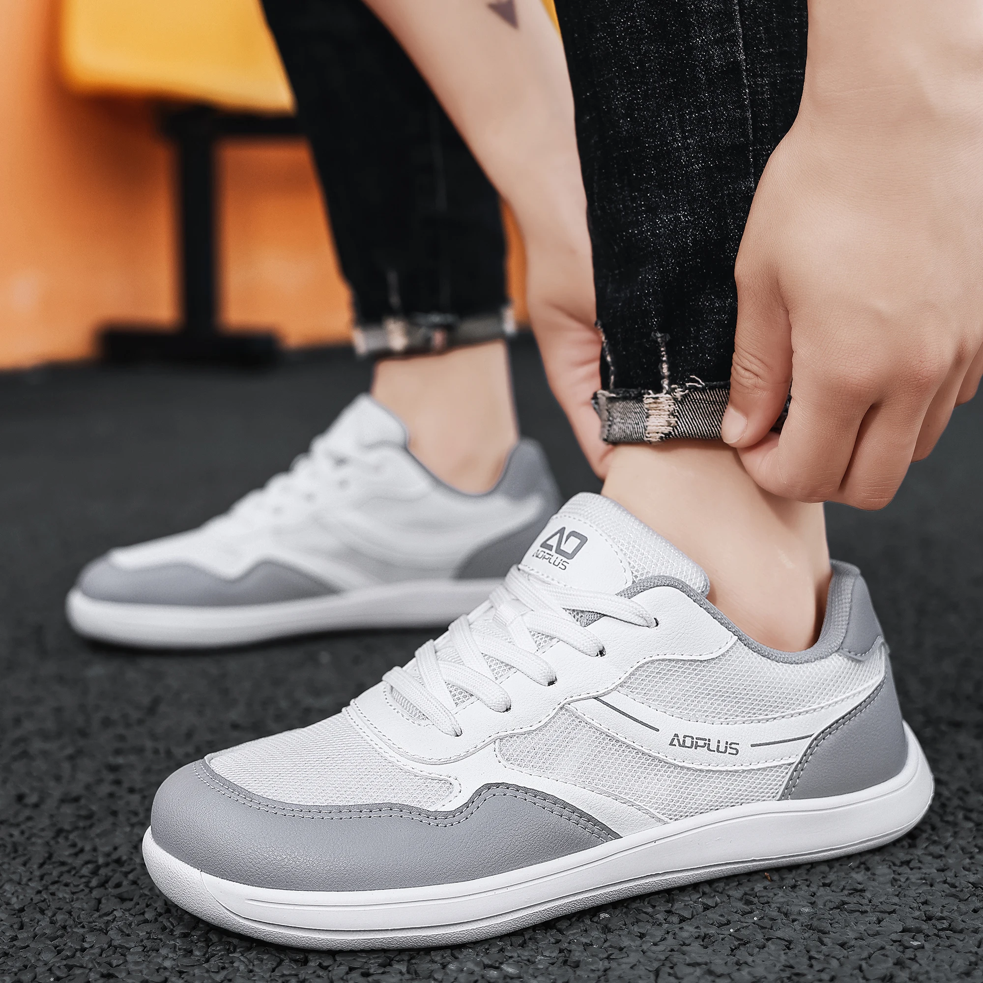 Unisex Casual Sports Sneakers Wide Fit Wide Toe Box Lightweight Breathable Comfortable Outdoor Walking Shoes For Men Women