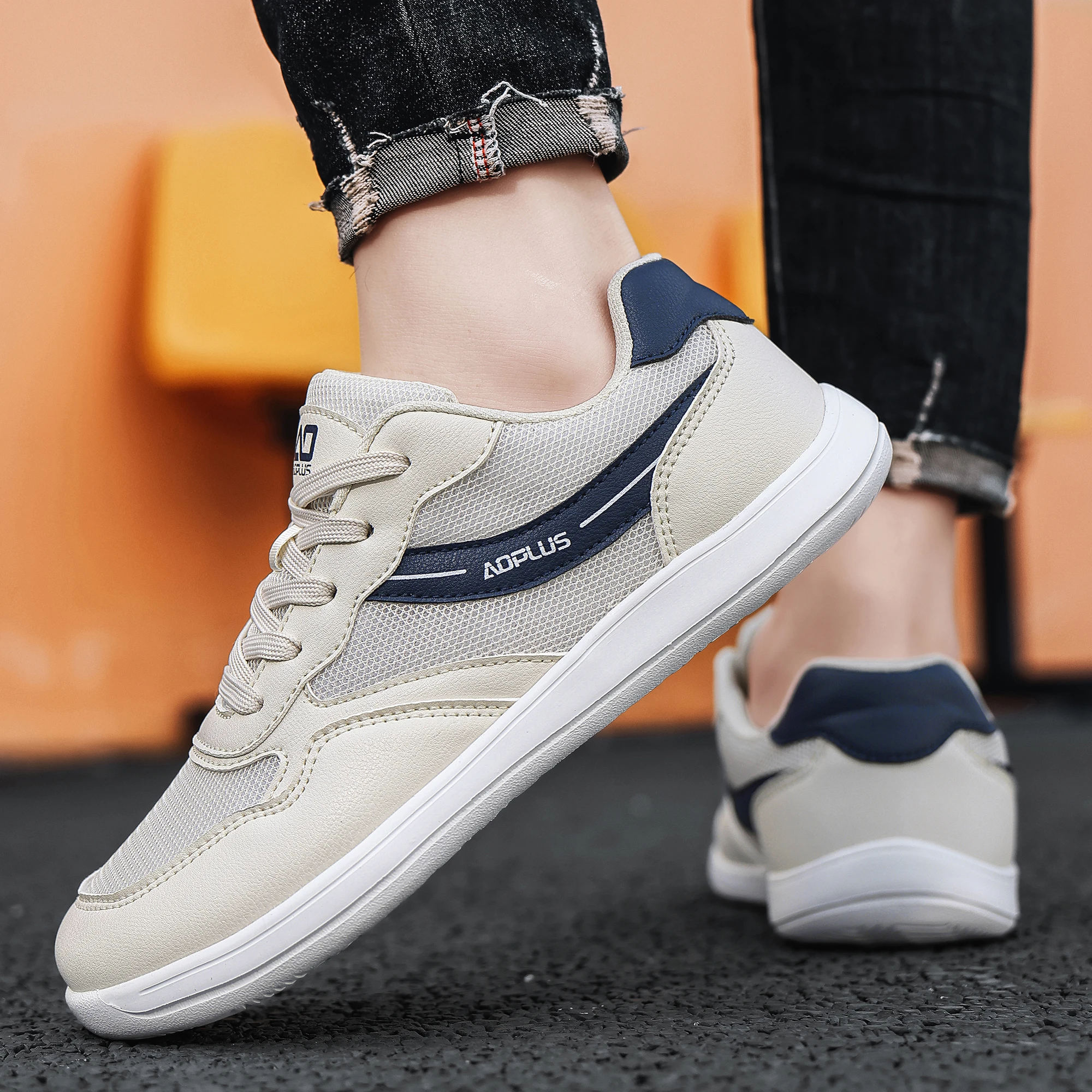 Unisex Casual Sports Sneakers Wide Fit Wide Toe Box Lightweight Breathable Comfortable Outdoor Walking Shoes For Men Women