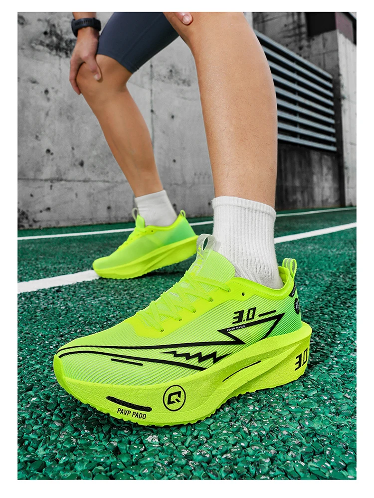 Running Shoes Men Carbon Board Marathon Speciality Sports Breathable Lightweight Women's Comfortable Athletic Sneakers