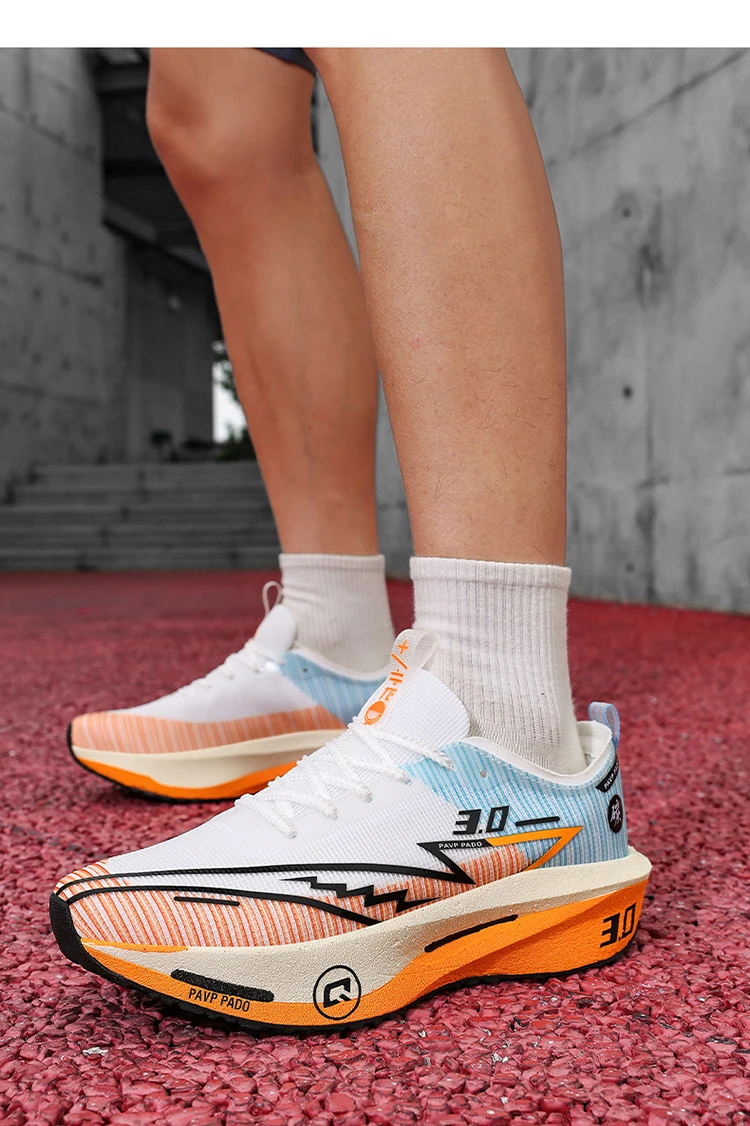 Running Shoes Men Carbon Board Marathon Speciality Sports Breathable Lightweight Women's Comfortable Athletic Sneakers